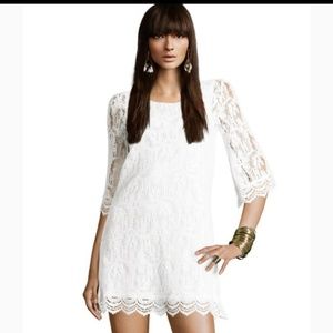 White Diveded by H&M dress